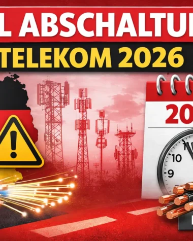 DSL Abschaltung Telekom 2026: Telekom stellt DSL über Kupfer ab und ersetzt es durch Glasfaser-Internet in Deutschland