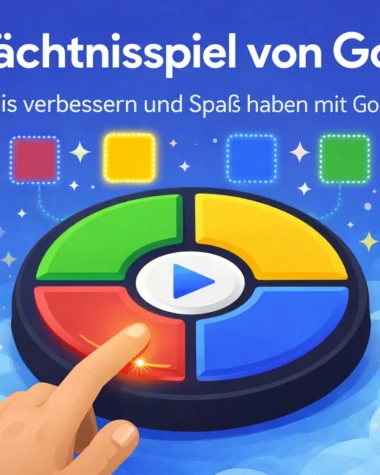 Gedächtnisspiel von Google Dein Gedächtnis verbessern und dabei richtig Spaß haben mit Google Memory