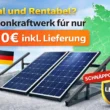 Balkonkraftwerk 890 Watt für 260 Euro inklusive Lieferung in Deutschland – legales Mini Solaranlage Angebot