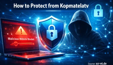 How to protect from kopmatelatv – Cybersecurity Schutz vor Malware und verdächtigen Webseiten