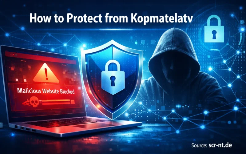 How to protect from kopmatelatv – Cybersecurity Schutz vor Malware und verdächtigen Webseiten