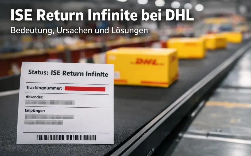 ISE Return Infinite bei DHL: Bedeutung, Ursachen und was Sie jetzt tun sollten
