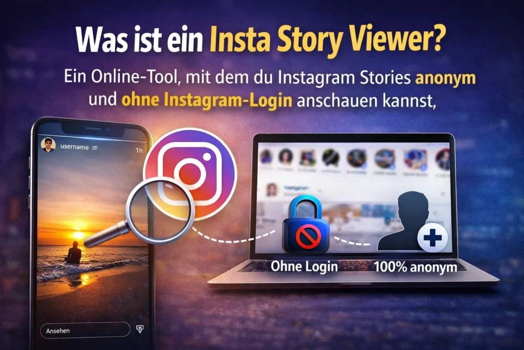 Was ist ein Insta Story Viewer – Erklärung wie man Instagram Stories anonym ohne Login anschauen kann