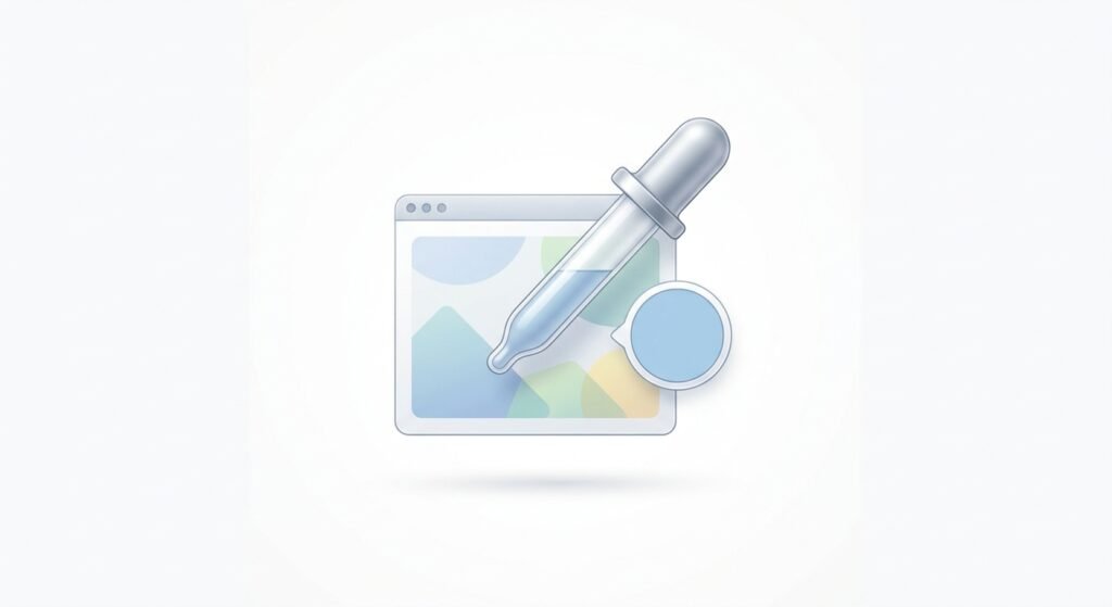 Vergleich der Farb-Tools: Google Farbwähler, Chrome-Pipette und Browser-Erweiterung im Überblick.