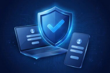 Zwei-Faktor-Authentifizierung: Symbol für doppelte Kontosicherheit