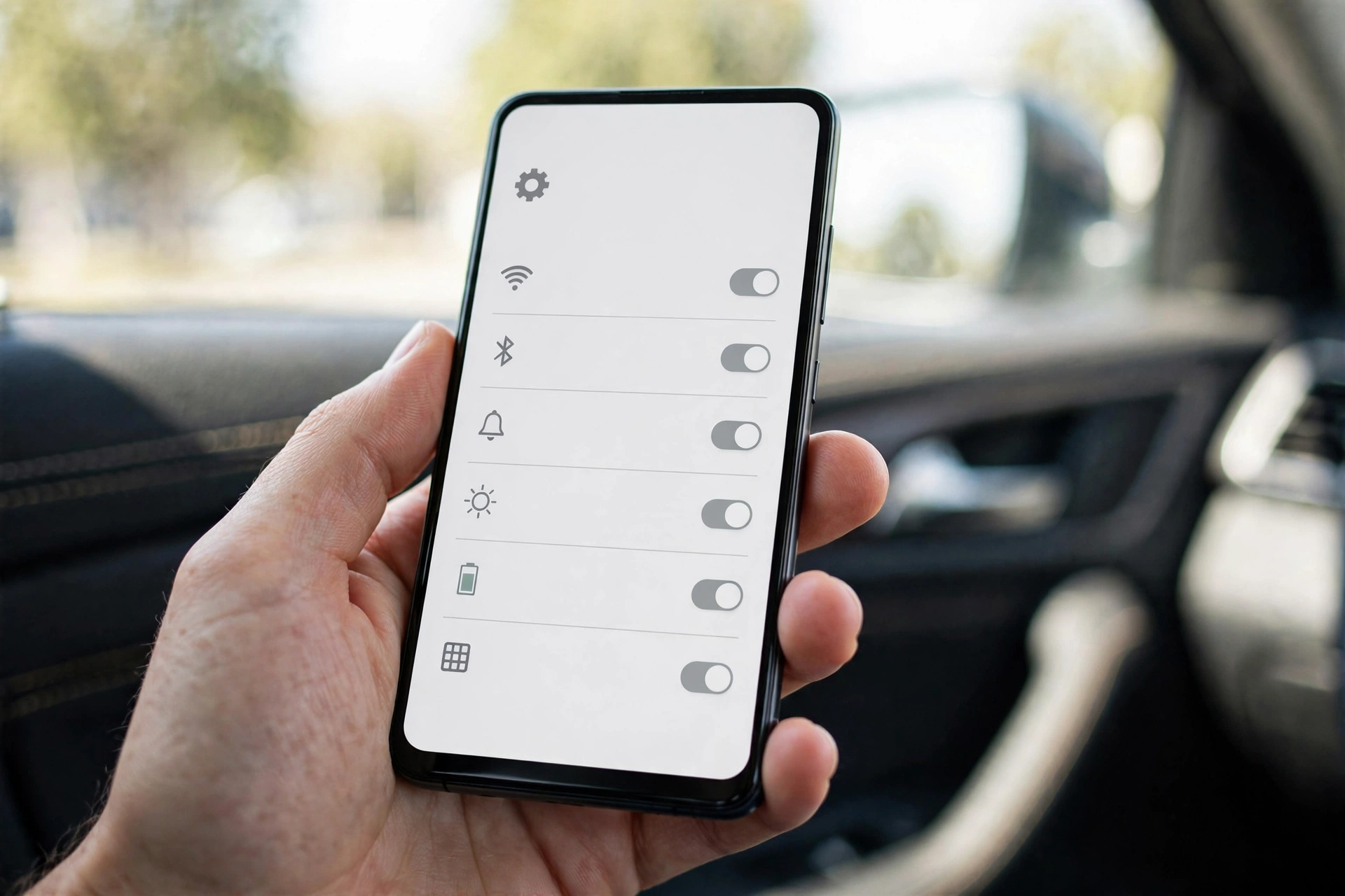Android Auto App-Einstellungen auf dem Smartphone