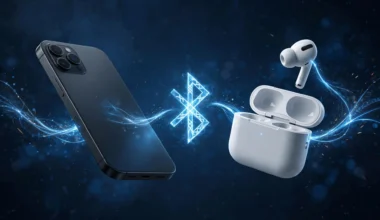 Bluetooth verbindet Smartphone und Kopfhörer kabellos