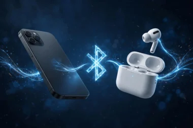 Bluetooth verbindet Smartphone und Kopfhörer kabellos