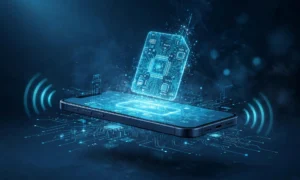 Smartphone mit digitaler eSIM – die SIM-Karte der Zukunft