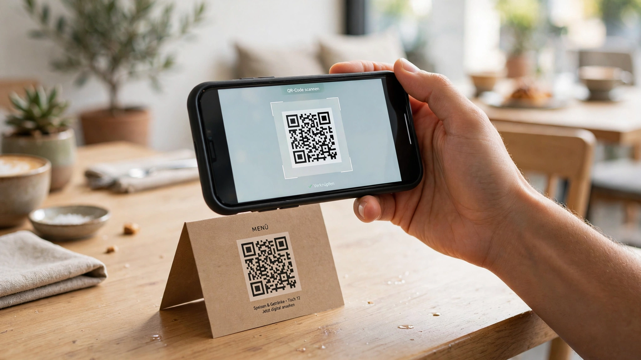 QR-Code mit dem Smartphone scannen: Anleitung für iPhone und Android