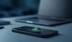 Smartphone mit Fingerabdruck-Login – Passkeys einfach erklärt