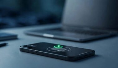 Smartphone mit Fingerabdruck-Login – Passkeys einfach erklärt