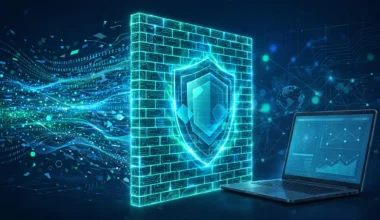 Firewall einfach erklärt – digitales Sicherheitssystem als Brandmauer zwischen Computer und Internet