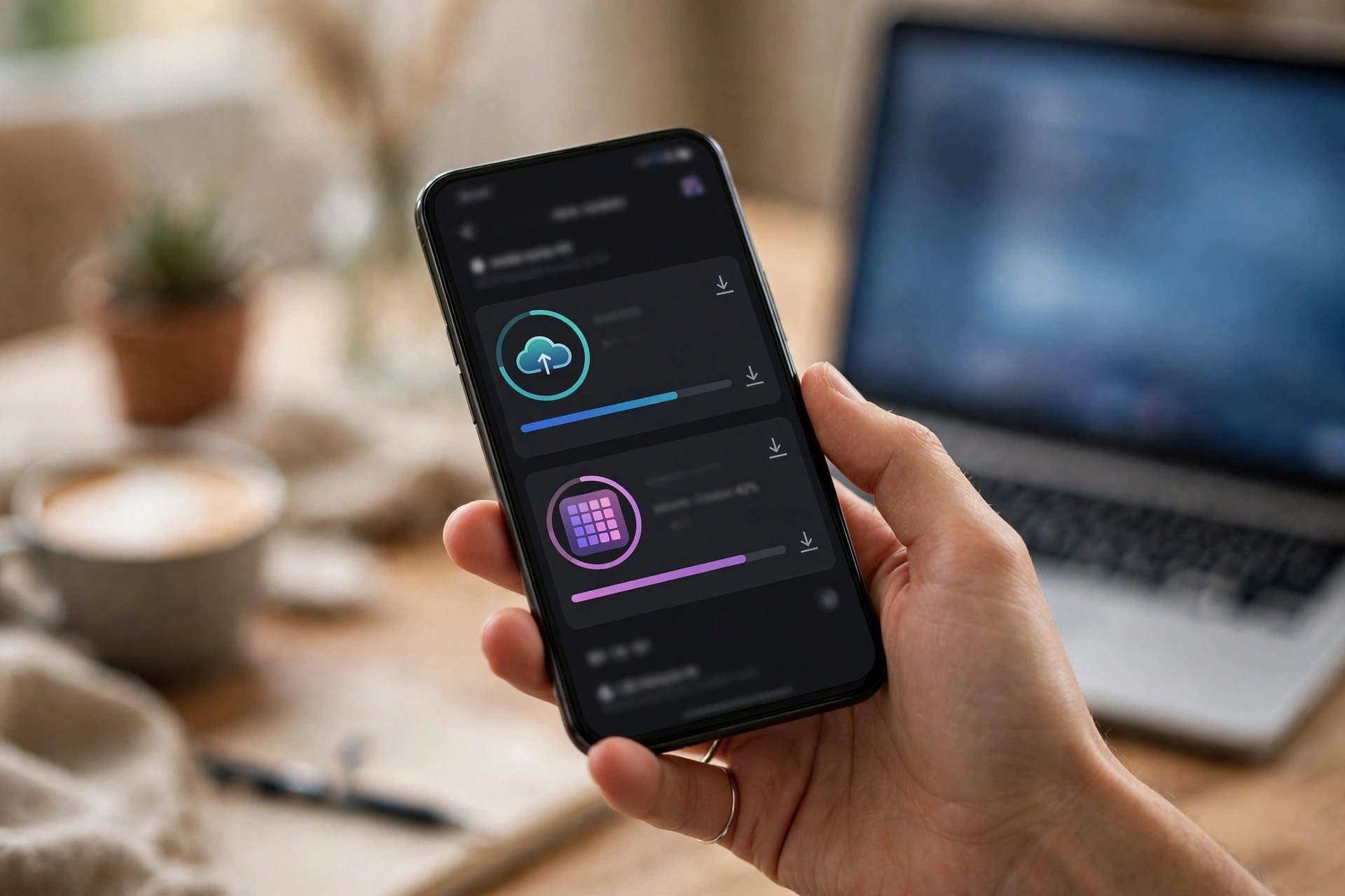 App-Update auf dem Smartphone