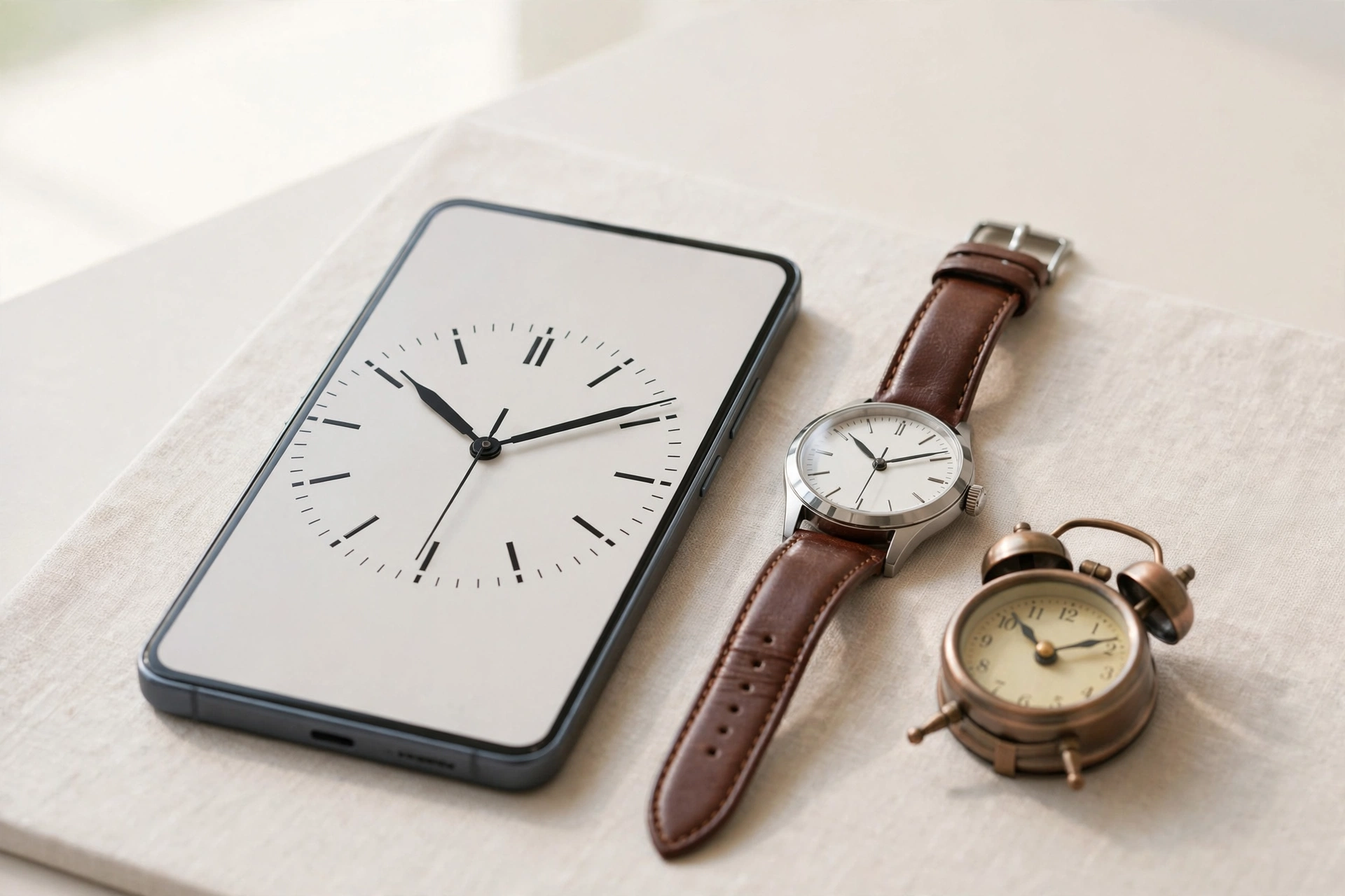 Smartphone und klassische Uhren – viele Geräte stellen sich automatisch um