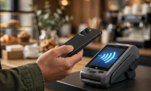 Handy an Kassenterminal: kontaktloses Bezahlen per NFC