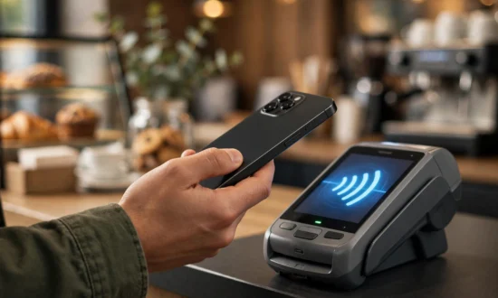 Handy an Kassenterminal: kontaktloses Bezahlen per NFC