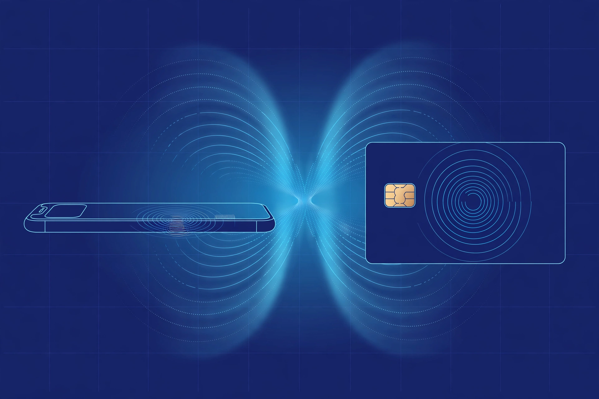 So funktioniert NFC: Funksignale zwischen Smartphone und Bankkarte